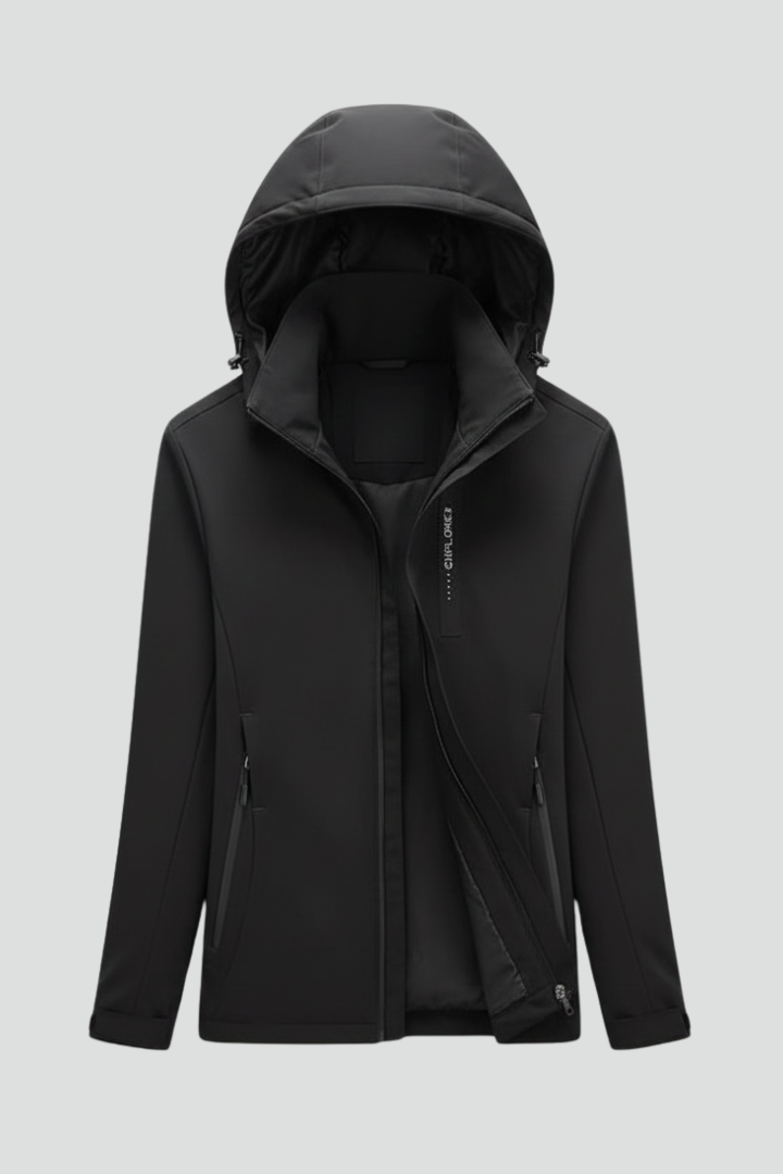 Women’s Hooded Jacket with Zipper
