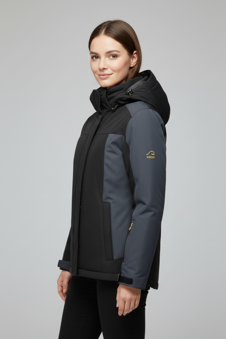 Women’s Jacket with Hood and Zip