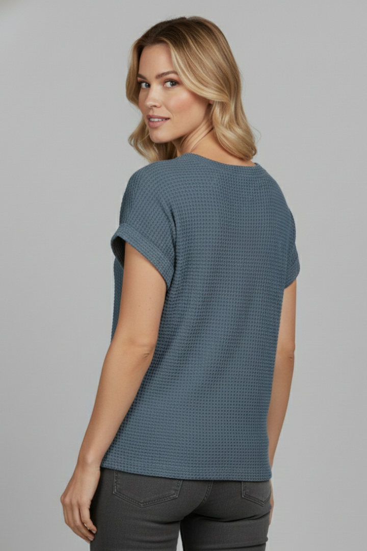 Women’s T-Shirt with Round Neck and Short Sleeves