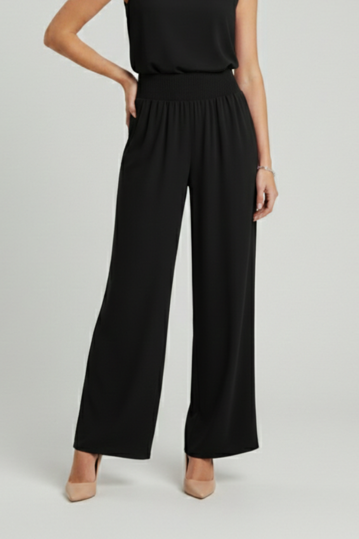 Women’s Trousers with High Waist and Wide Legs