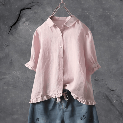 LILY™ - Elegant cotton shirt