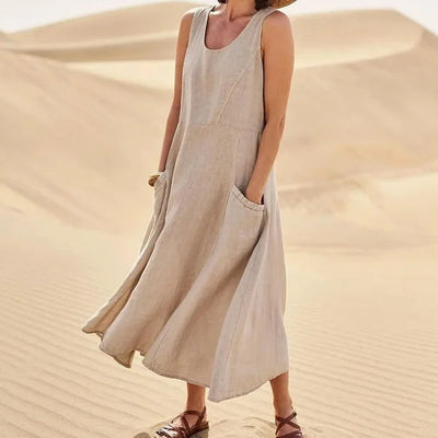 Leia™ - Linen Dress