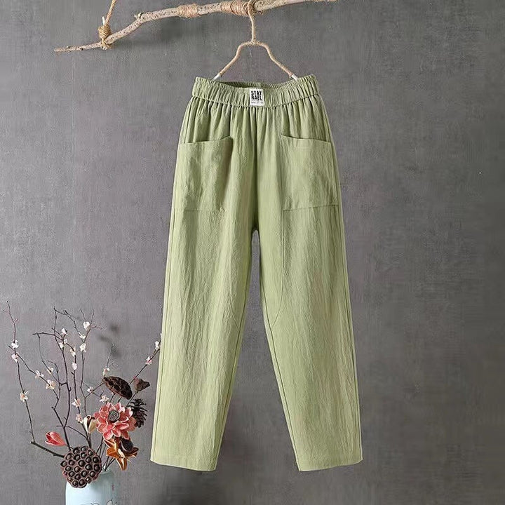 Ashley | Relaxed Fit White Pants