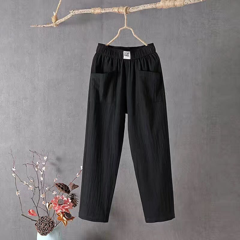 Ashley | Relaxed Fit White Pants