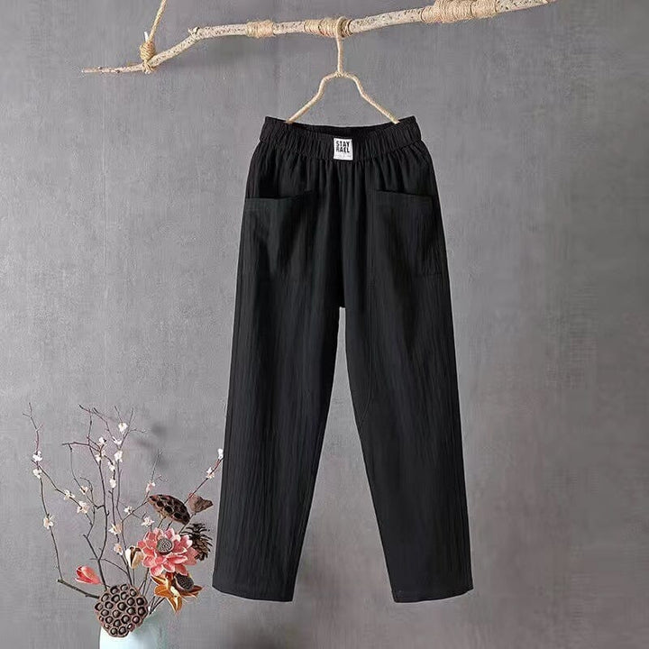 Ashley | Relaxed Fit White Pants