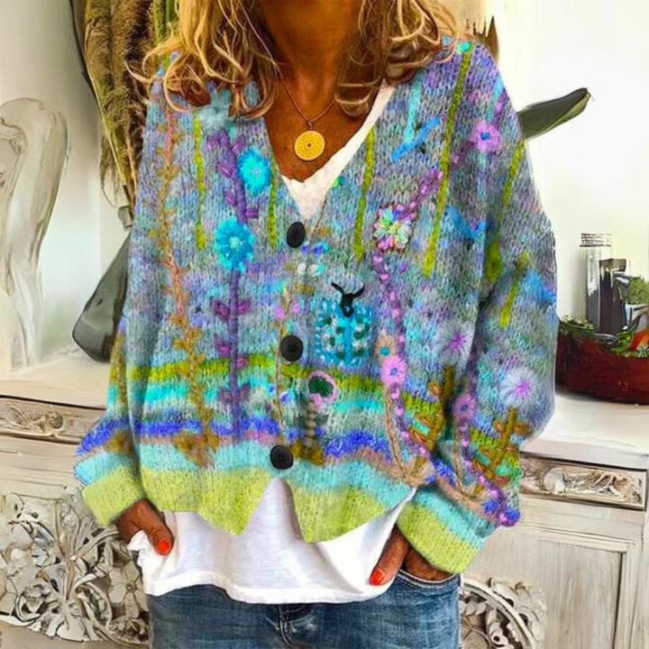Callie | Stylish Floral Cardigan