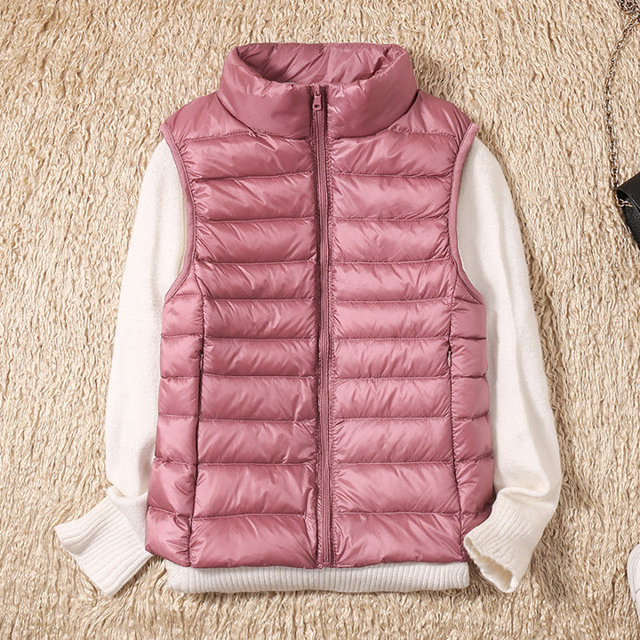 Isa Waterproof Vest with White Duck Down