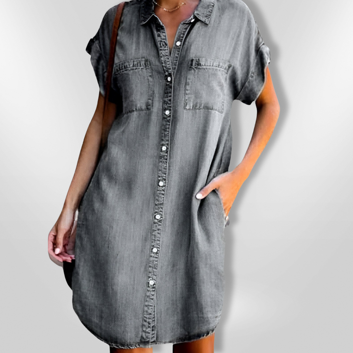 PAULINA | Summer Denim Dress