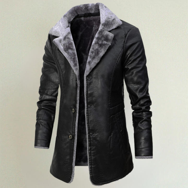 Leon | Premium Shearling Leather Coat