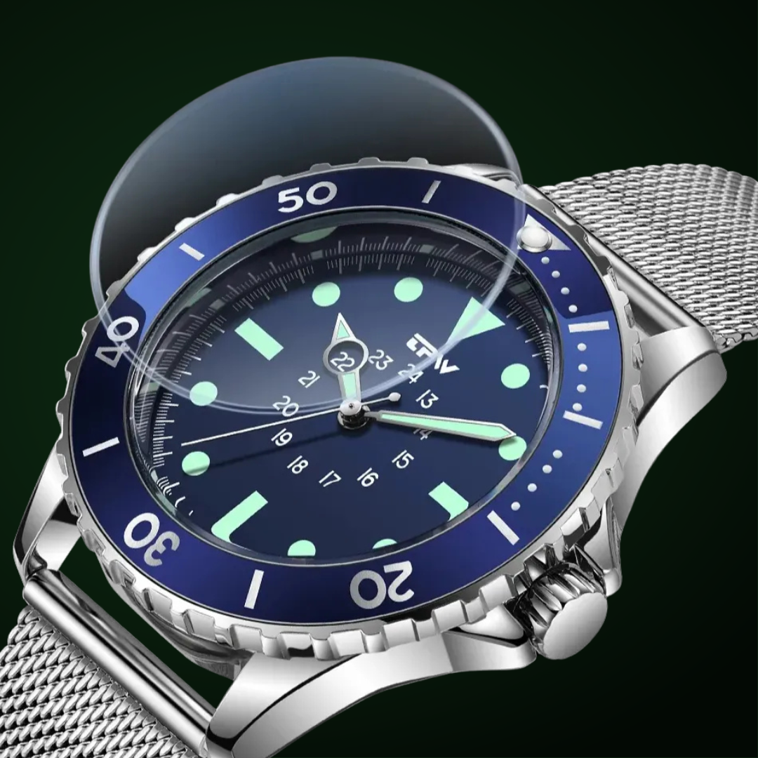 Waterproof Tactical Diver Style Field Watch