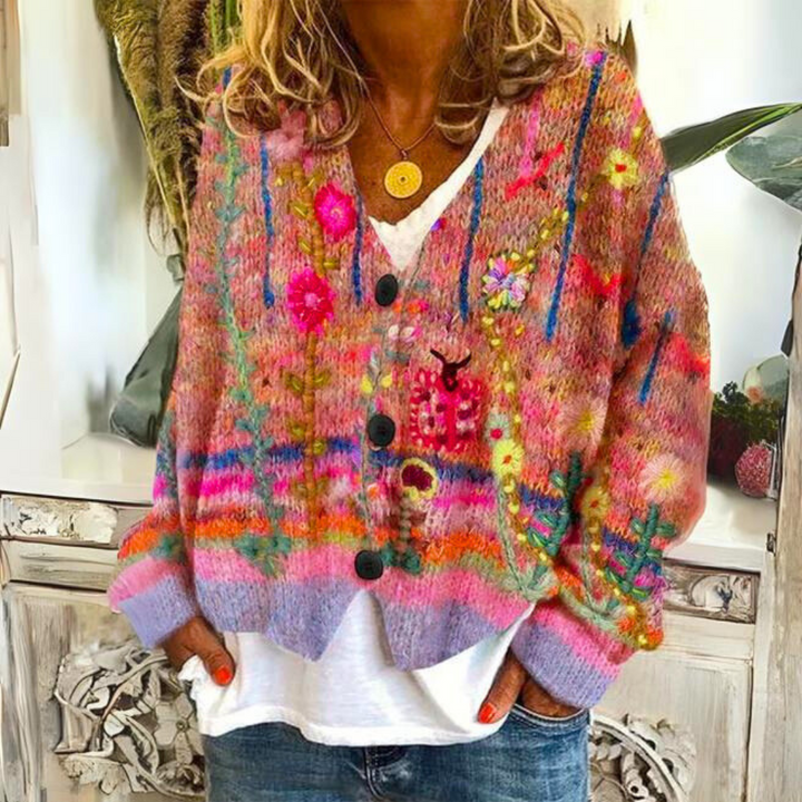 Callie | Stylish Floral Cardigan