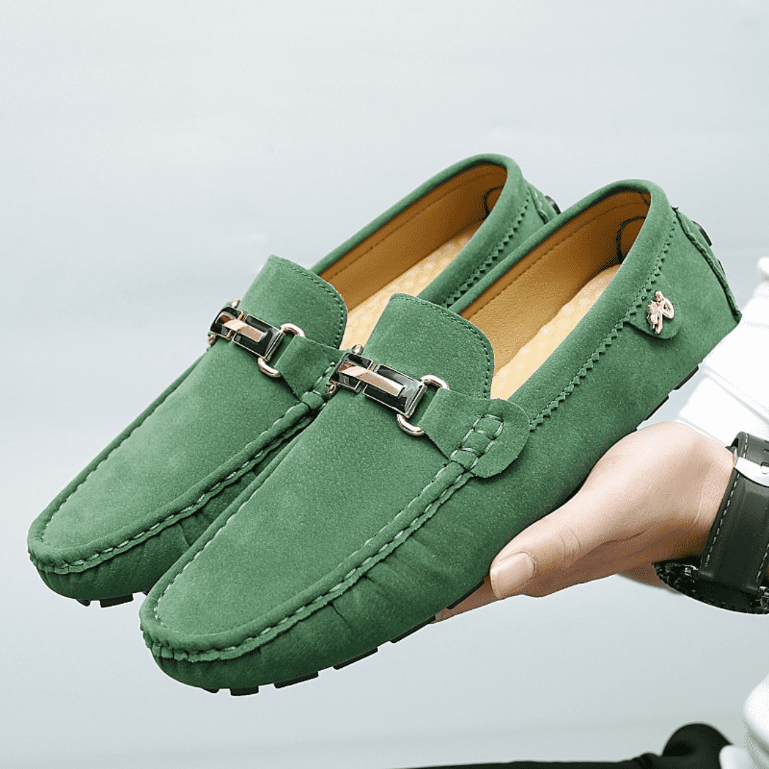 Flynn | Luxury suede loafers