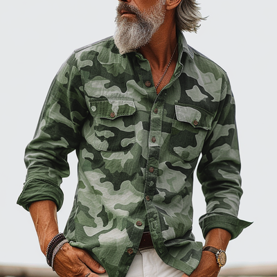 Michel | Military Design Shirt