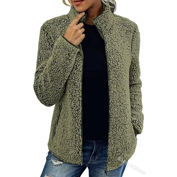 Katie | Premium Fleece Zip-Up Jacket