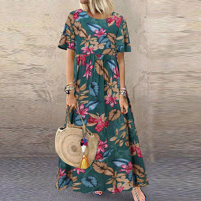 Lotte ™ - Vibrant Floral Maxi Dress