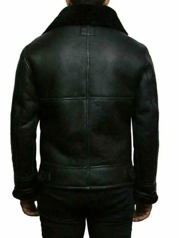 Anker | Stylish Shearling Aviator Jacket