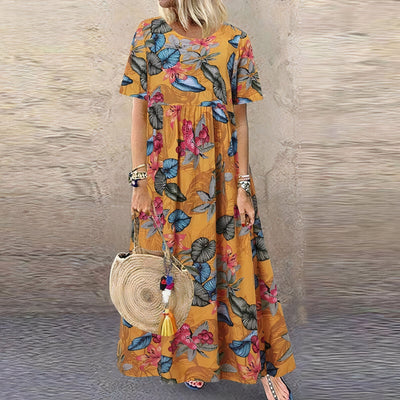 Lotte ™ - Vibrant Floral Maxi Dress