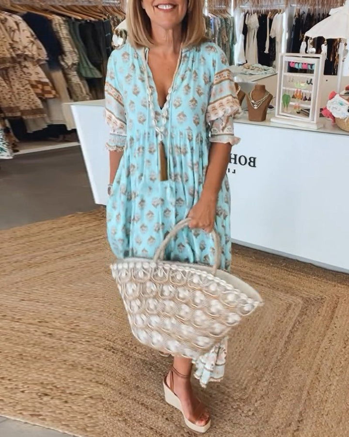 Alma | Patterned Dress That Makes You Feel Lively