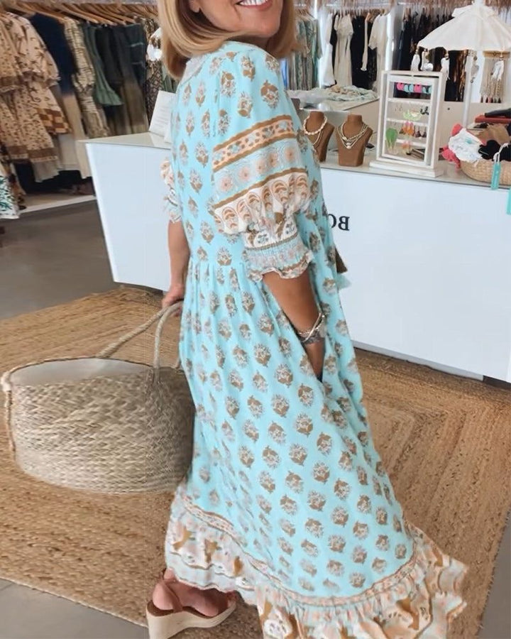 Alma | Patterned Dress That Makes You Feel Lively