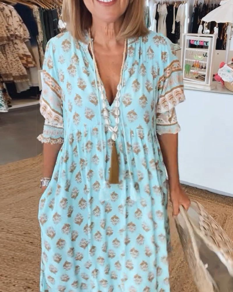 Alma | Patterned Dress That Makes You Feel Lively