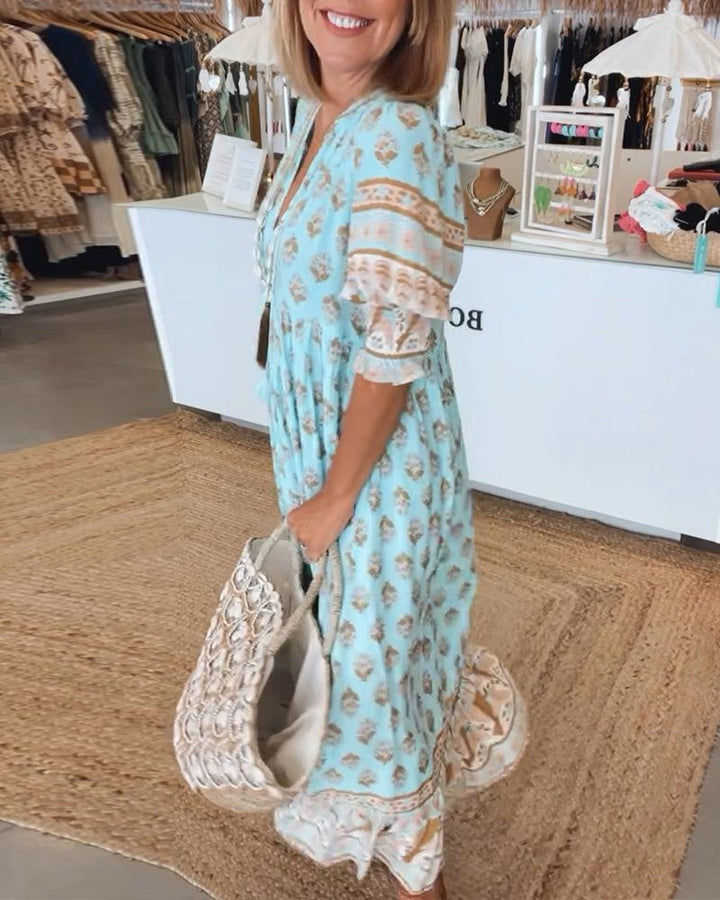 Alma | Patterned Dress That Makes You Feel Lively
