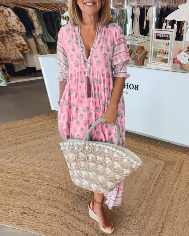 Alma | Patterned Dress That Makes You Feel Lively