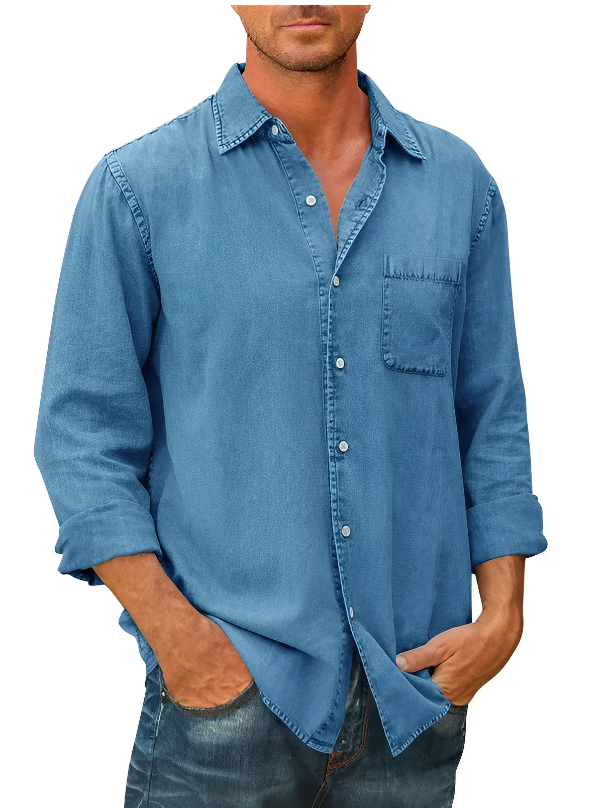 Mason | Casual Long-Sleeve Shirt