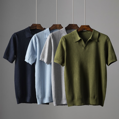 Charles | Peruvian Cotton Polo Shirt