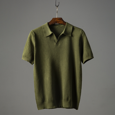 Charles | Peruvian Cotton Polo Shirt