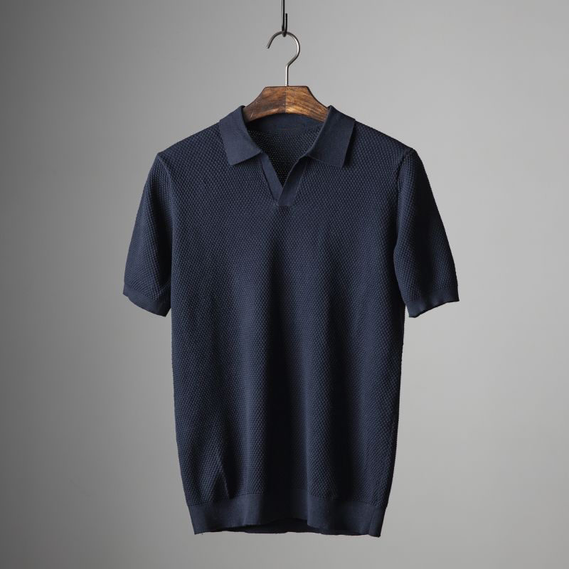 Charles | Peruvian Cotton Polo Shirt