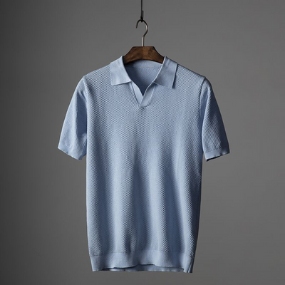 Charles | Peruvian Cotton Polo Shirt