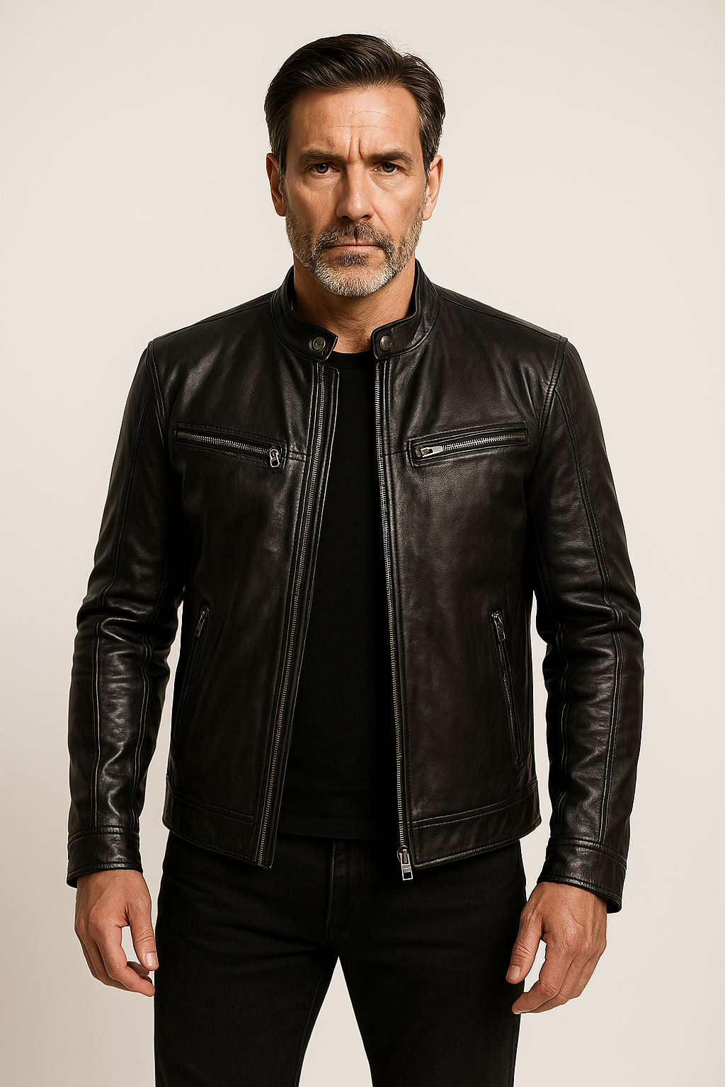 Bonnie | Casual Leather Jacket