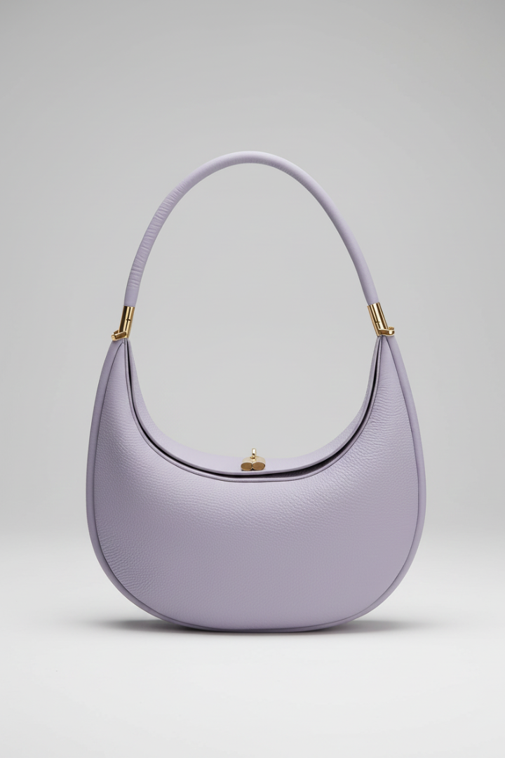 Women’s Half-Curve Shoulder Bag with Single Strap