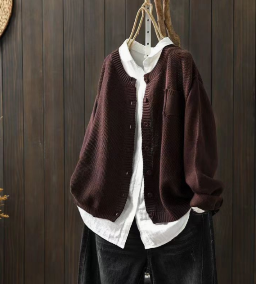 Alice | Classic Button-Up Cardigan