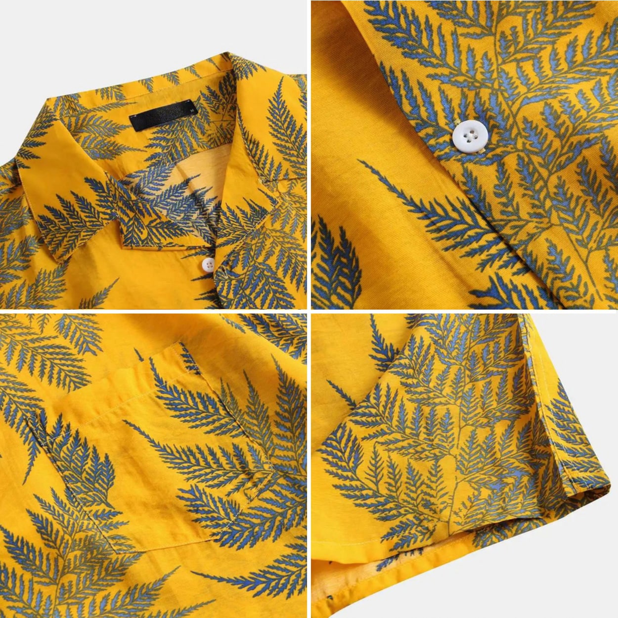 Sunny Fern | Cotton Shirt