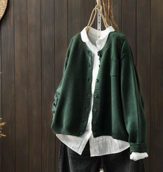 Alice | Classic Button-Up Cardigan