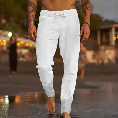 Adrian | Relaxed Fit Linen Pants