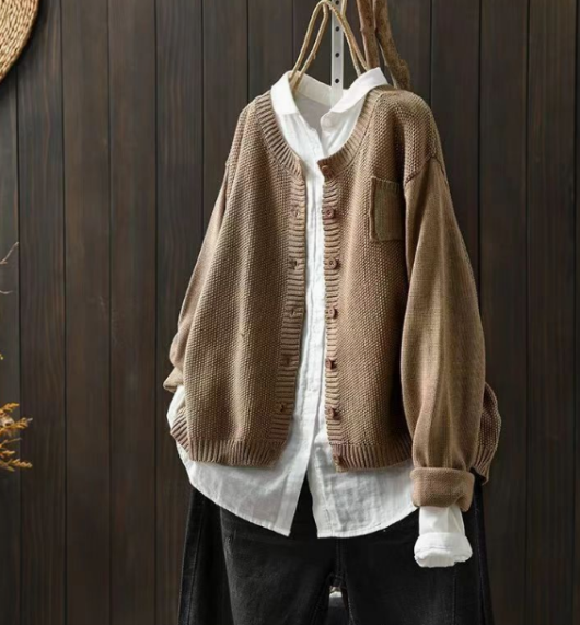 Alice | Classic Button-Up Cardigan