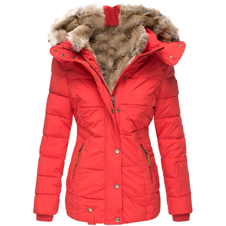 Abigail | Elegant Fur-Lined Winter Jacket