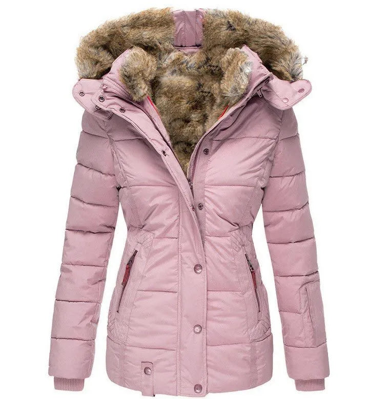 Abigail | Elegant Fur-Lined Winter Jacket