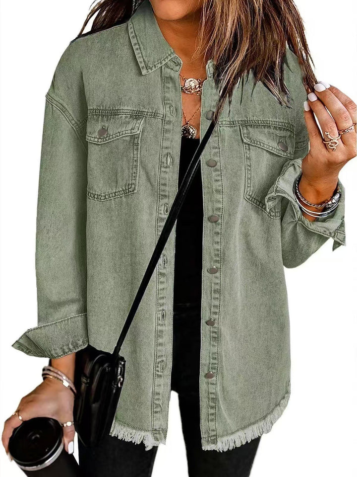 Ava | Classic Everyday Denim Jacket