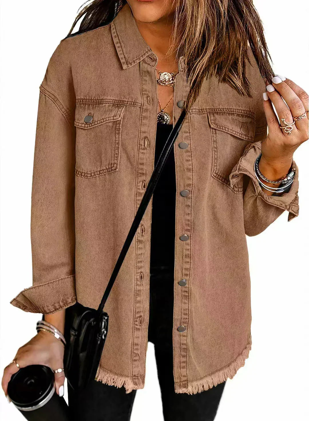 Ava | Classic Everyday Denim Jacket