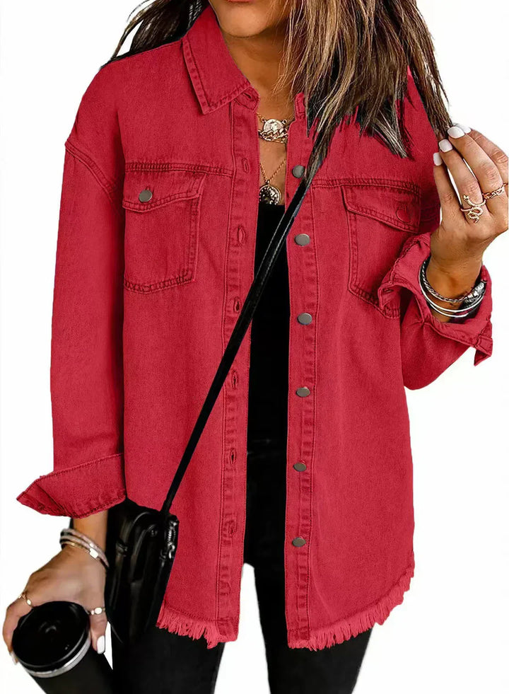 Ava | Classic Everyday Denim Jacket