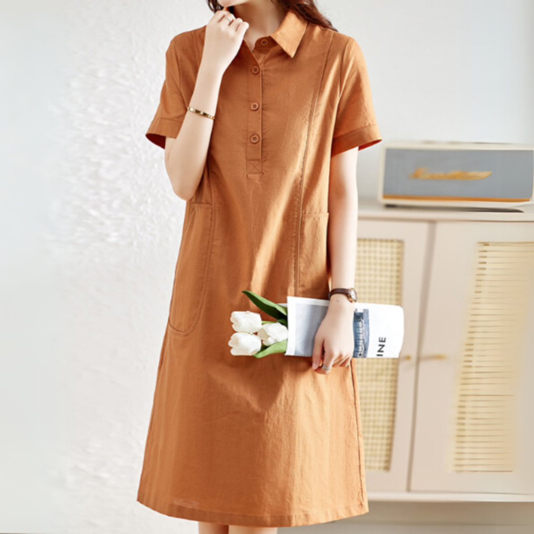 Ruth™ - Vintage cotton summer dress