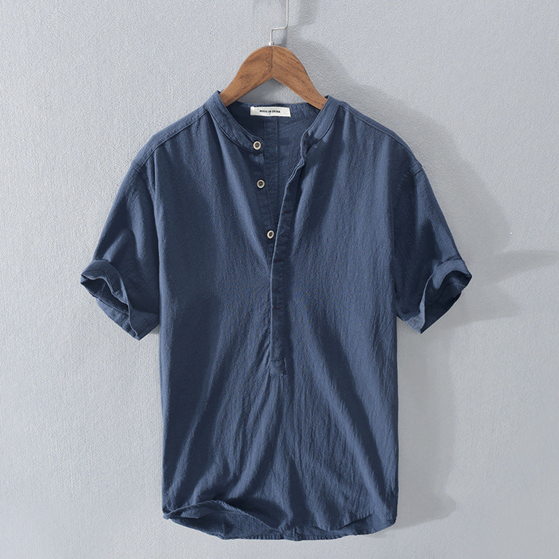 Damian | Cotton-Linen Shirt