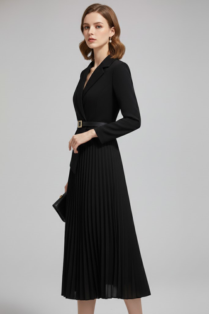 Women’s Blazer Dress with Belt