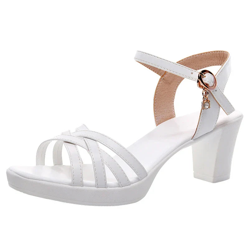 Ophelia™ - Orthopedic Sandals Stylish Open Toe High Heels for Women Summer Comfort