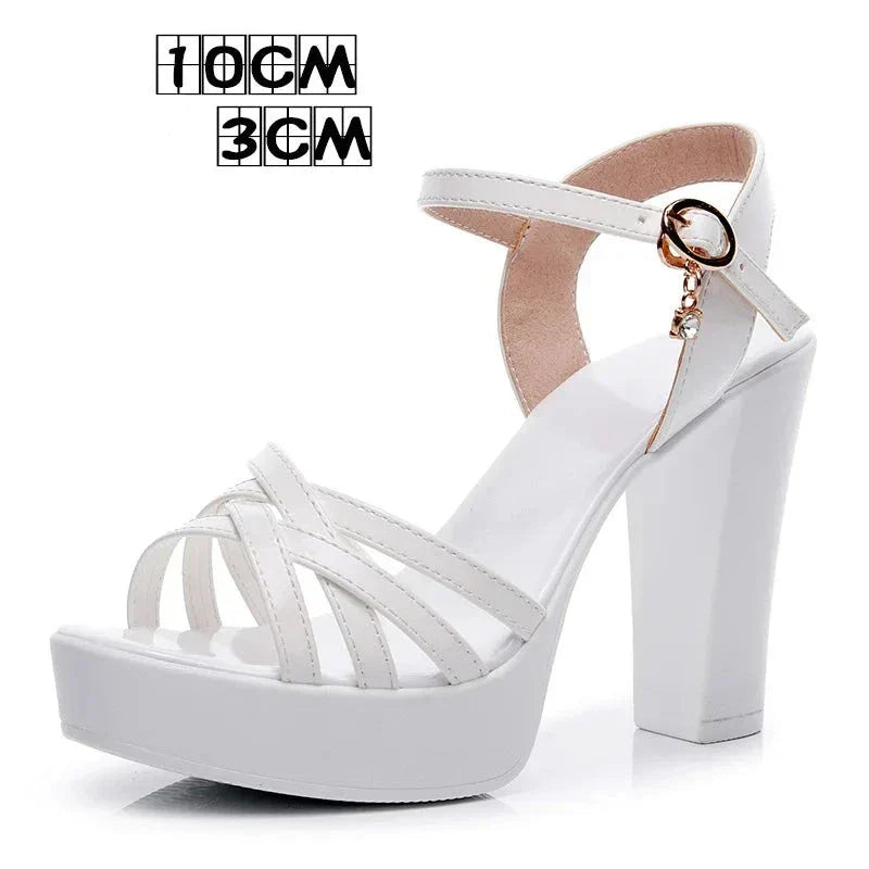 Ophelia™ - Orthopedic Sandals Stylish Open Toe High Heels for Women Summer Comfort