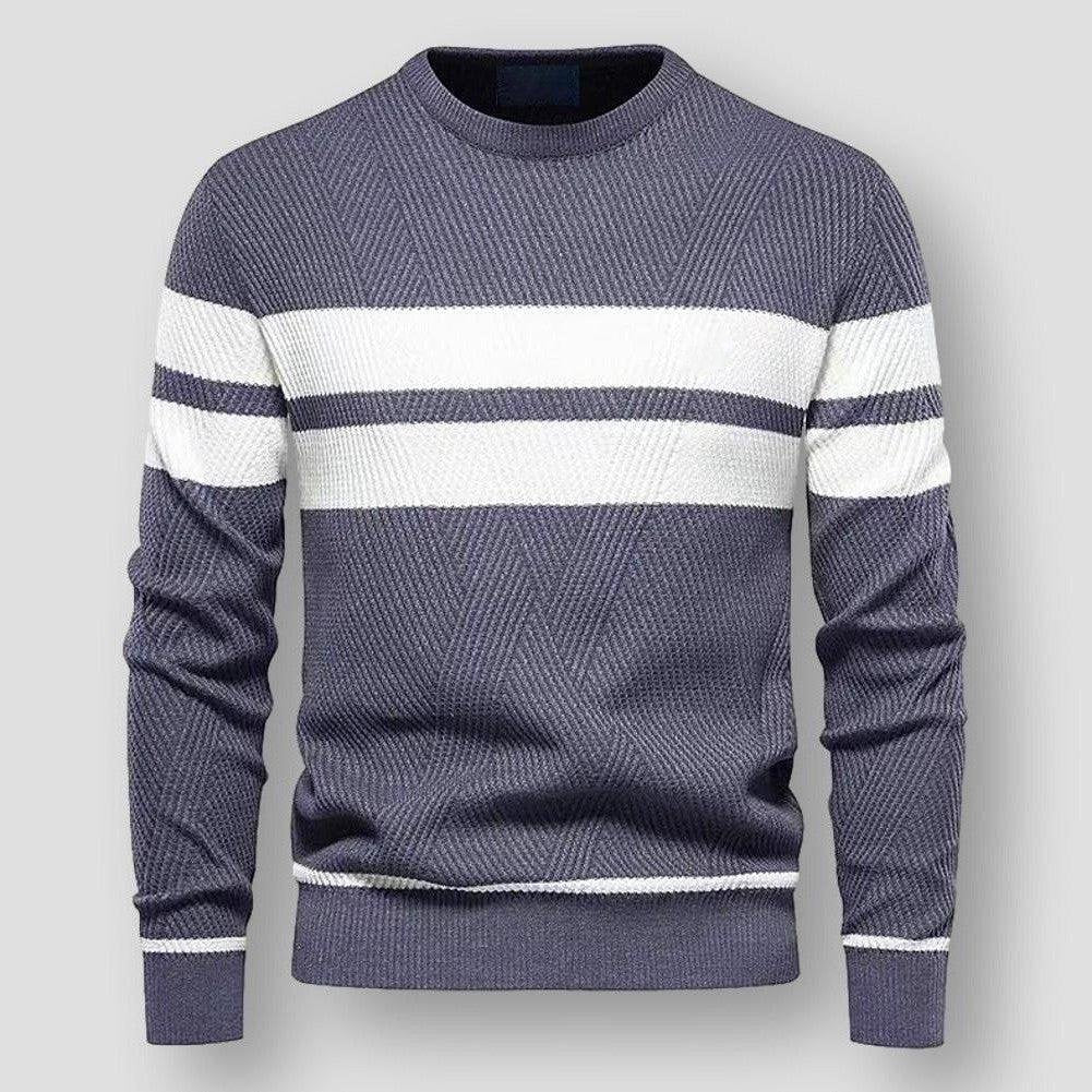 Alex | Striped Knitted Sweater