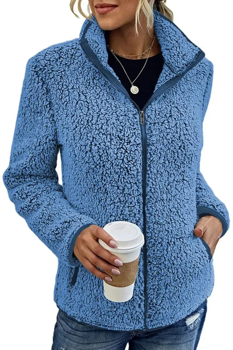 Katie | Premium Fleece Zip-Up Jacket